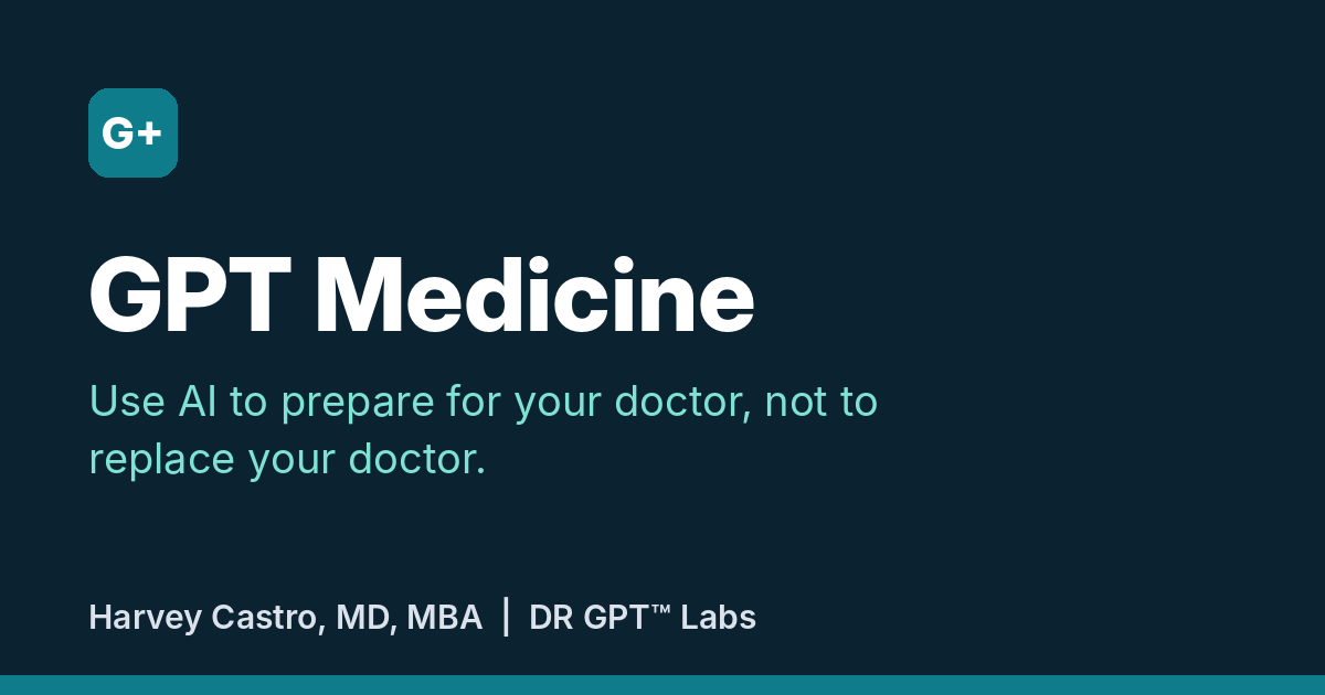 Share image for GPT Medicine